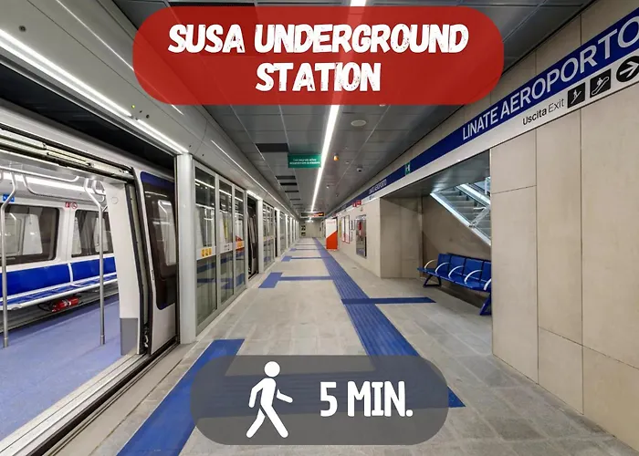 10' Linate Airport, Perfect For Visiting アパート