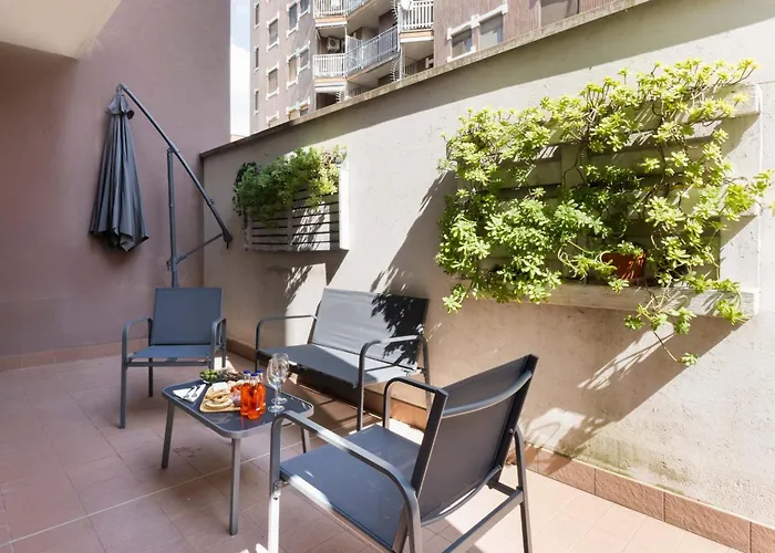 Terrace Con Parcheggio Incluso