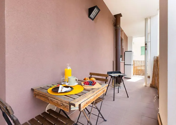 Terrace Con Parcheggio Incluso 밀라노