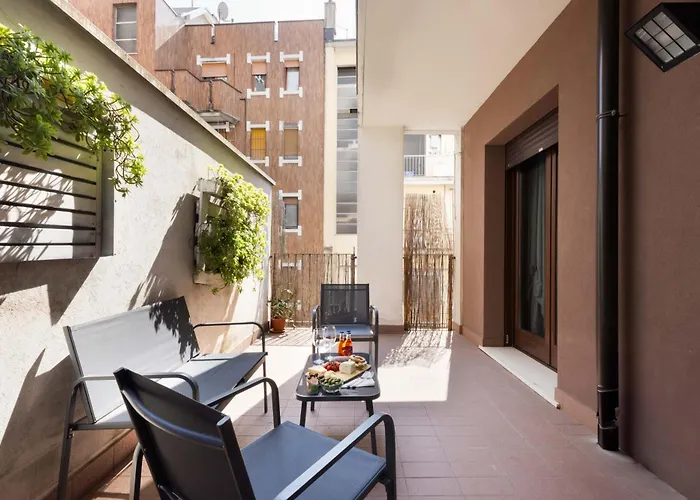아파트 Terrace Con Parcheggio Incluso