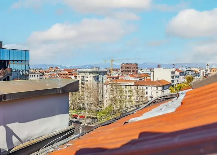 아파트 Life Modern Design 10 Mt Da M Lilla 밀라노