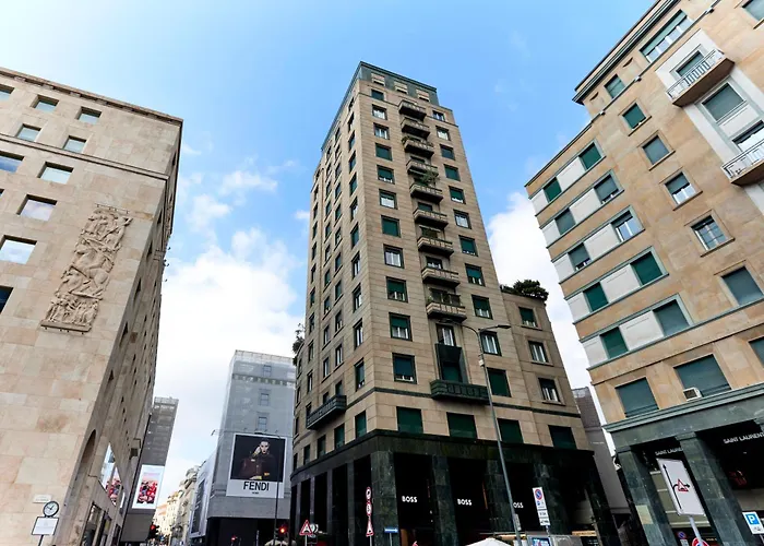 Apartman San Babila Luxury - In The Heart Of Fashion Disctrict Milánó