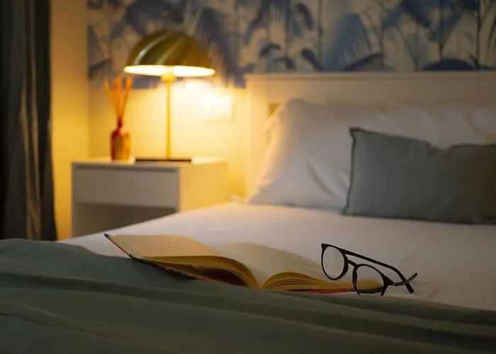 Blue Palm Jungle Self Checkin Design Milano