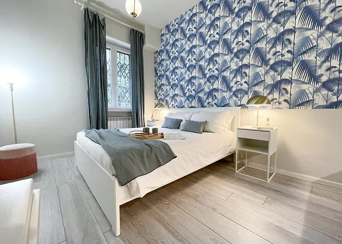 Lejlighed Blue Palm Jungle Self Checkin Design *