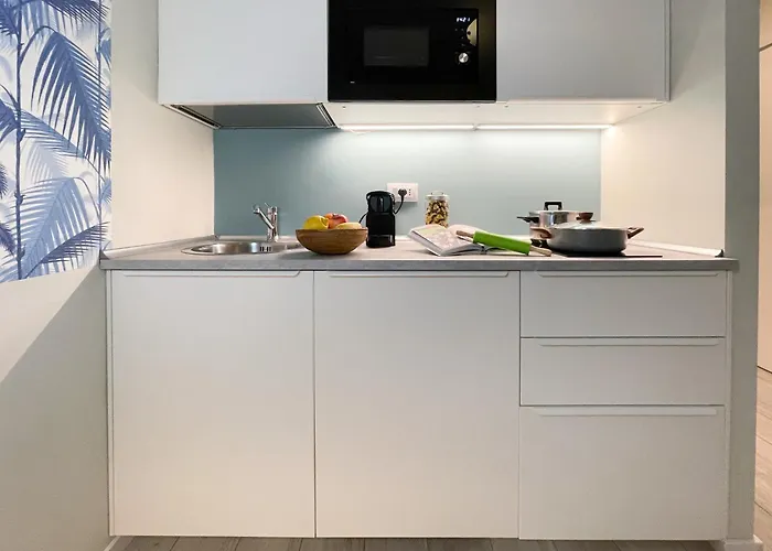 Lejlighed Blue Palm Jungle Self Checkin Design Milano