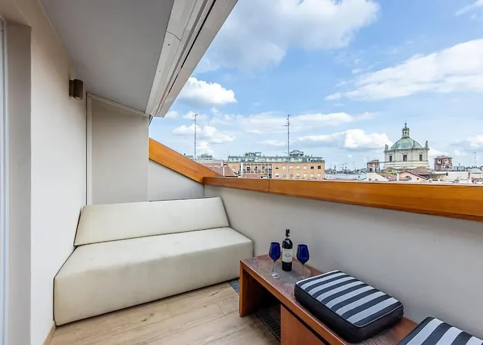 Duplex Lusso Con Terrazzo Panoramico Vicino Duomo * Milan