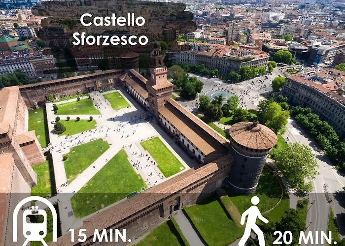 アパート Eleganza Design Corso Porta Garibaldi - 80 Mq