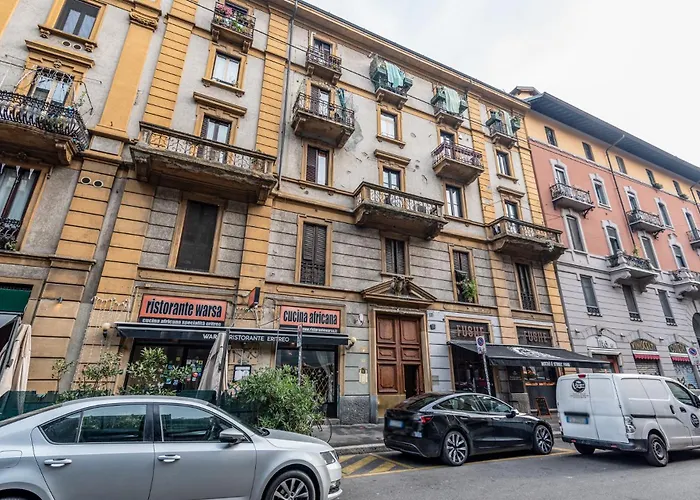 아파트 Via Melzo 16 4 Pax