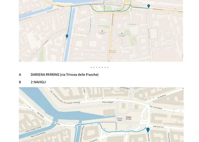 Nocleg ze śniadaniem 2 Navigli 4*