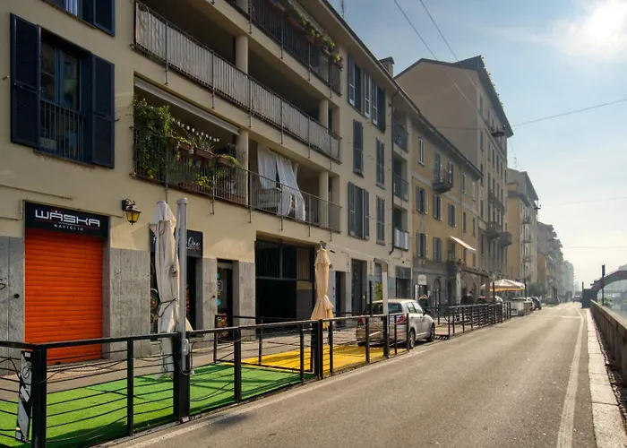 Italianflat - Navigli Sweet Veranda Lägenhet