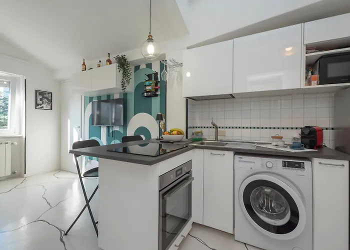 公寓 San Siro Sky View Posto Auto Gratuito