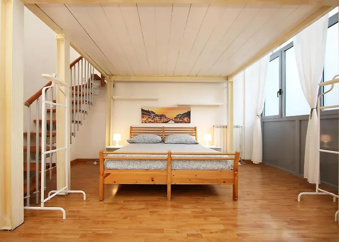 아파트 Accogliente Loft Nel Cuore Di 밀라노