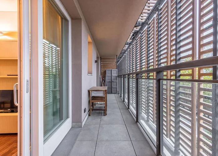 Appartement Cozy - Parking - Pool - Sauna - Gym -spa Milaan