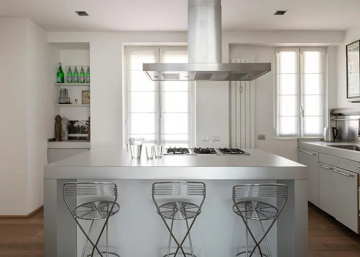 Design With Terrace, Modern And Stylish, 3 Bedrooms, 6 Guests Apartmán Milán