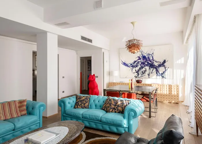 Apartmán Design With Terrace, Modern And Stylish, 3 Bedrooms, 6 Guests