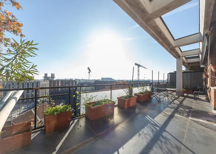 Attico 8vo Piano - Citta Studi - 8 Posti Letto Milánó