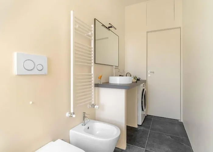Apartmán Vibrant Navigli Block With Aircondition Porta Genova M2 Milán