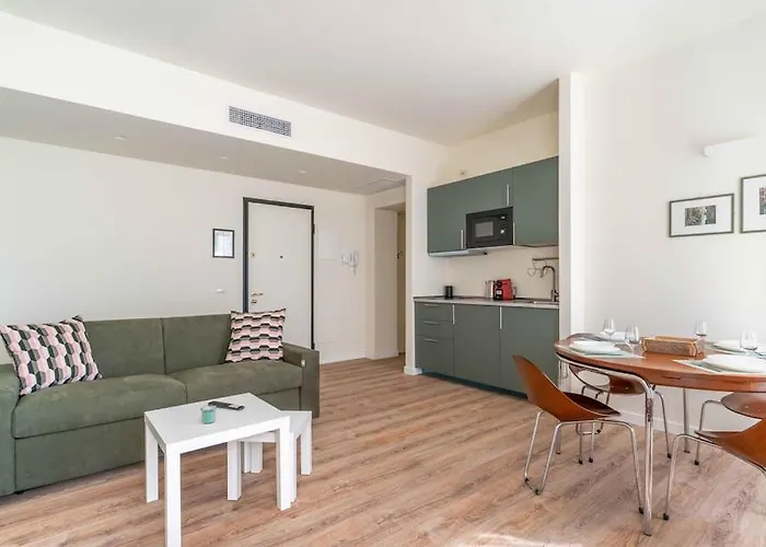 Apartmán Vibrant Navigli Block With Aircondition Porta Genova M2 Milán