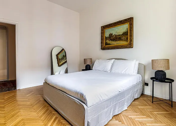 דירה Luxury 4 Bedrooms In The Center Of מילאנו