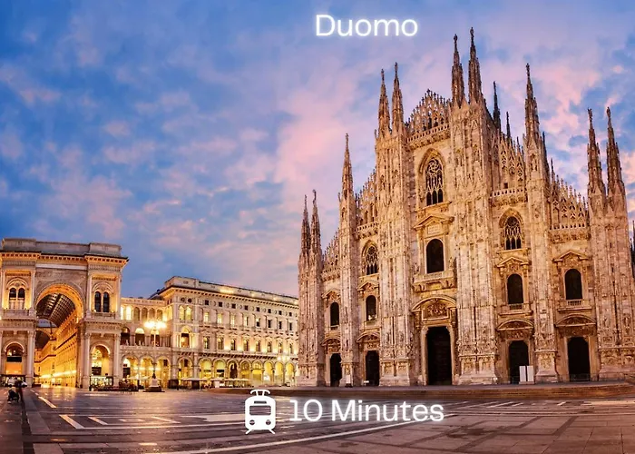 شقة 10 Minutes Duomo-elegant ميلان