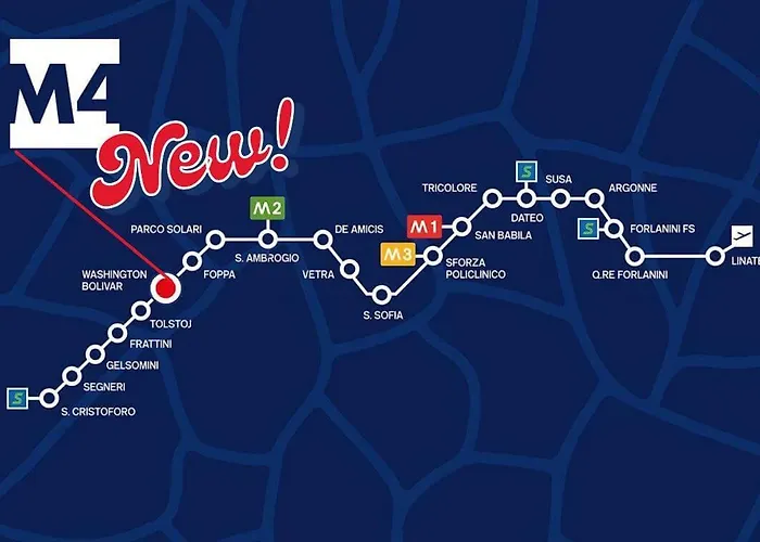 Flat In Tortona Navigli M4 Foppa Fashion Design District Apartamento *