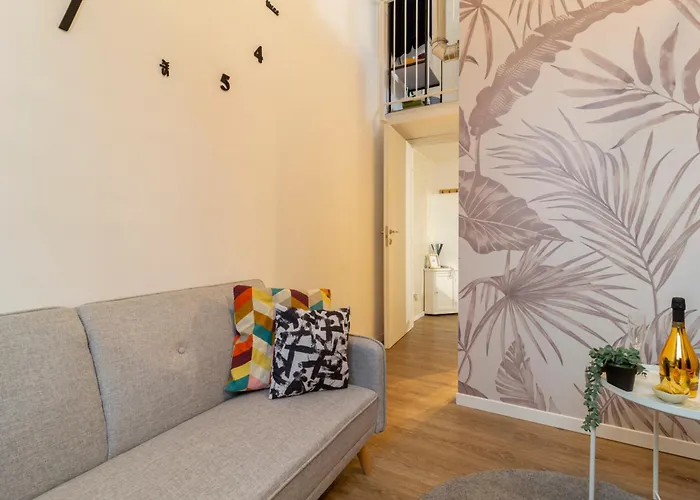 Lägenhet Luxloft Navigli - 2 Bathrooms - Free Parking