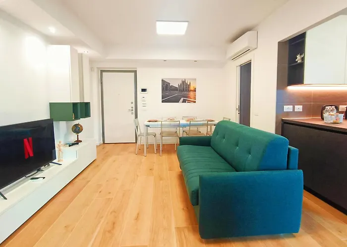Apartament Yr Bicocca - 1 Min Walk To Metro Mediolan