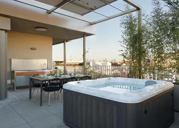 شقة Compagnoni12 Luxury Penthouse With Private Jacuzzi And