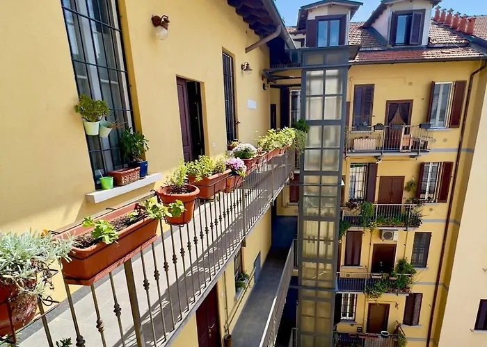 아파트 Navigli Ultimo Piano 밀라노