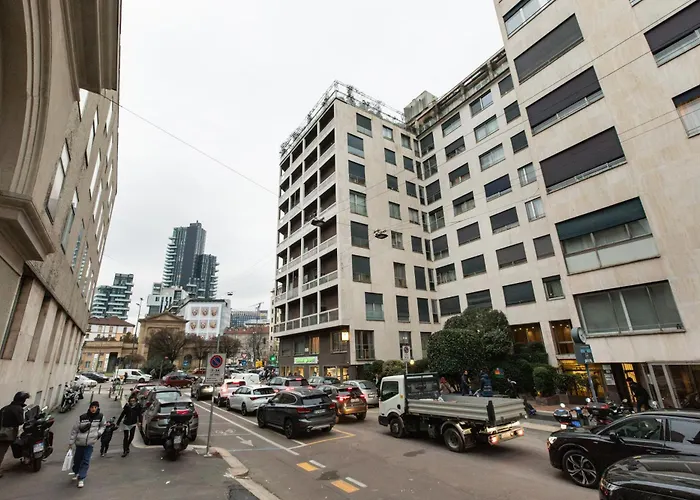 아파트 Magnoliaapartments - 52 Porta Nuova, Brera Duomo 밀라노