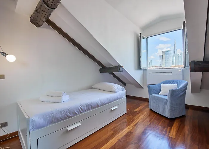 Attico Luminoso E Panoramico In Moscova Garibaldi Milano