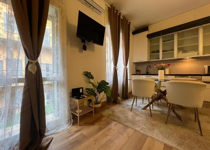 Acasadiimma 5 Min Da Bocconi 3 Stops Duomo E Navigli Con Wifi E Balcone Apartament Mediolan