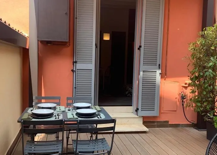 Appartement Olive Garden Stylish With Cozy Terrace