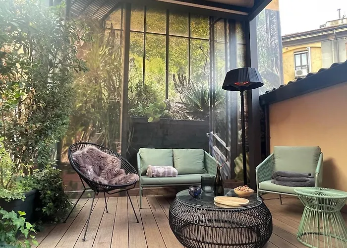 Olive Garden Stylish With Cozy Terrace * Milano