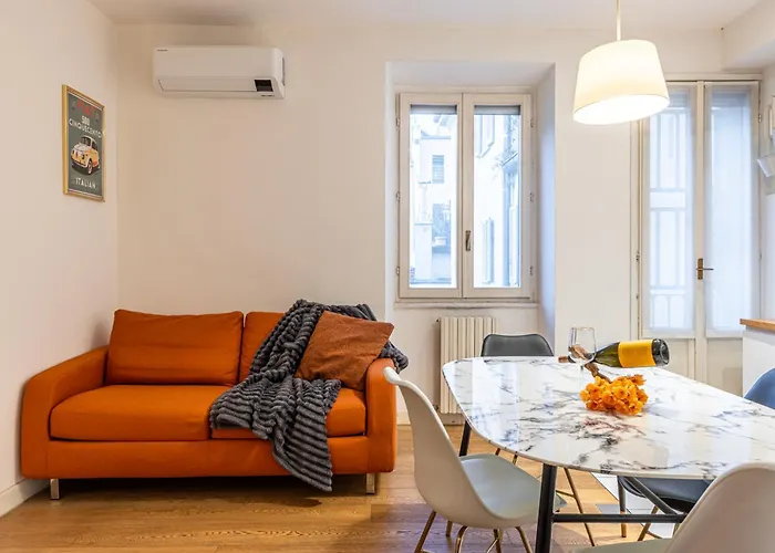 Navigli Darsena - Genova 21 Living Apartmán Milán