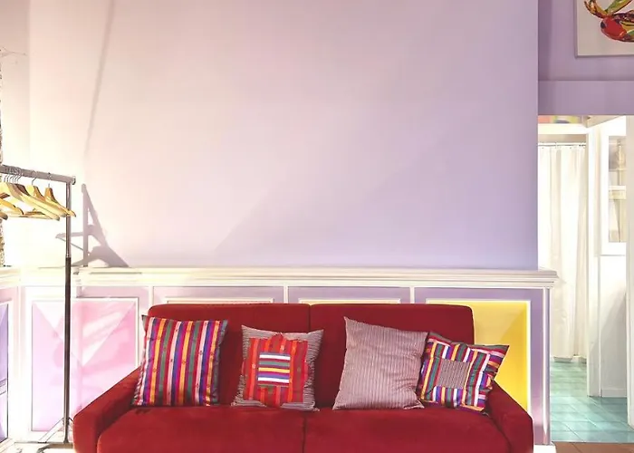 With Terrace And Loft With Garden In Naviglio Pavese Gasthof *