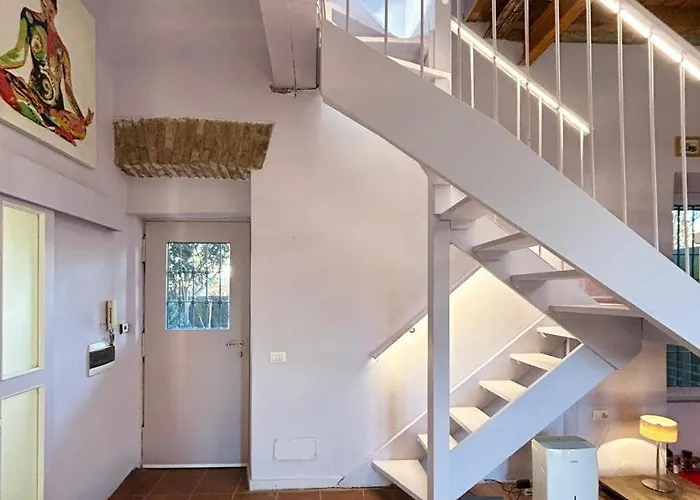 With Terrace And Loft With Garden In Naviglio Pavese