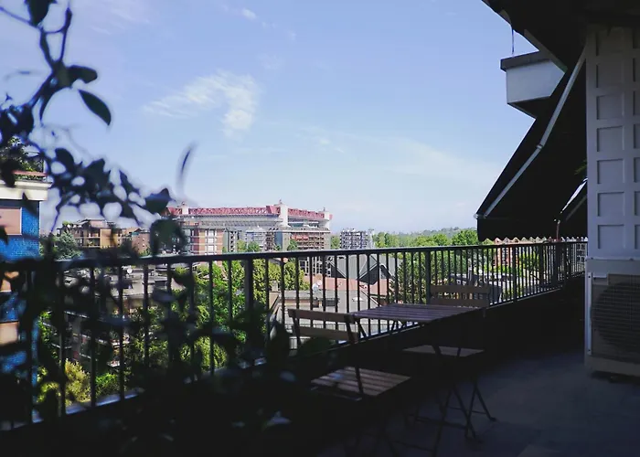 Apartman Bwr - Elegant Loft With Terrace, San Siro Milánó