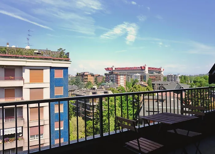 Bwr - Elegant Loft With Terrace, San Siro * ميلان