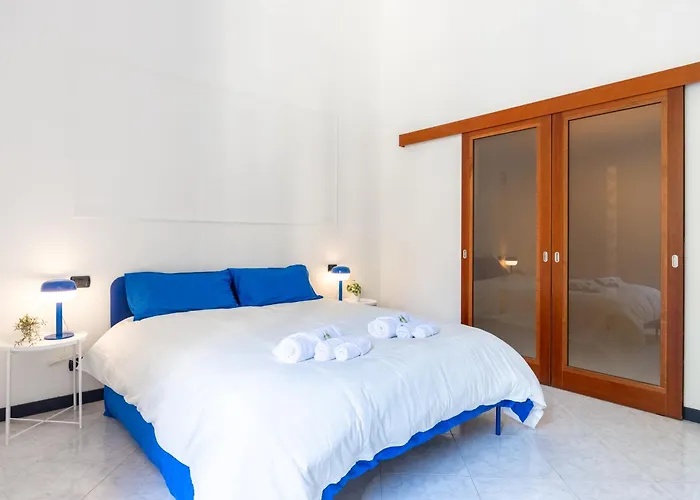아파트 Blue Loft In The Heart Of Milan, Next To Metro Station