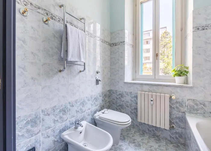 아파트 Blue Loft In The Heart Of Milan, Next To Metro Station 밀라노