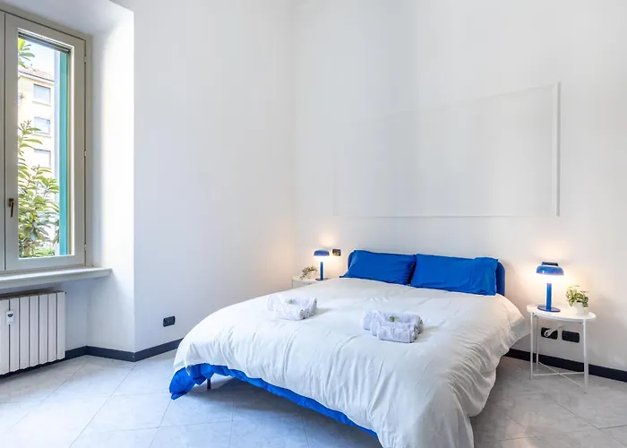 דירה Blue Loft In The Heart Of Milan, Next To Metro Station