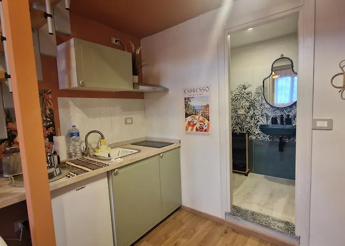 Apartmán Mediterraneo Loft - Fabrique - Santa Giulia Hockey Arena - 20 Minutes From Duomo *