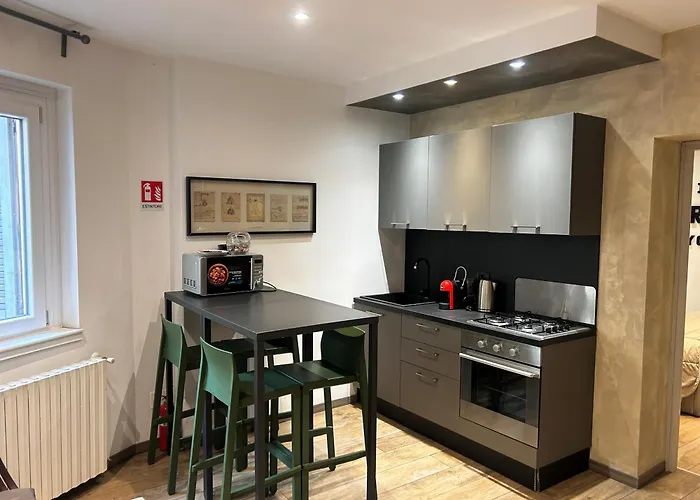 Apartman Leonardo Duplex Milánó