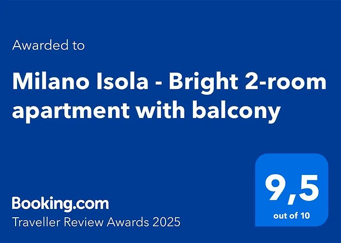 Daire Isola - Bright 2-room With Balcony Milano