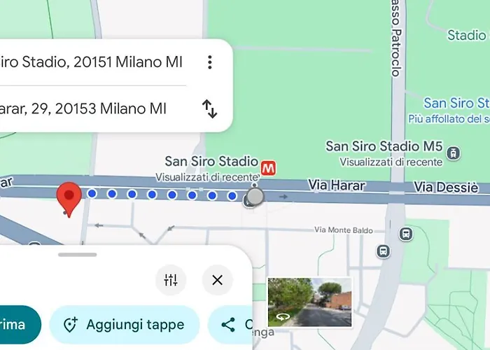 Double 700 Meter From The Stadium Uguale Inserzione Like The Brochures * Mailand