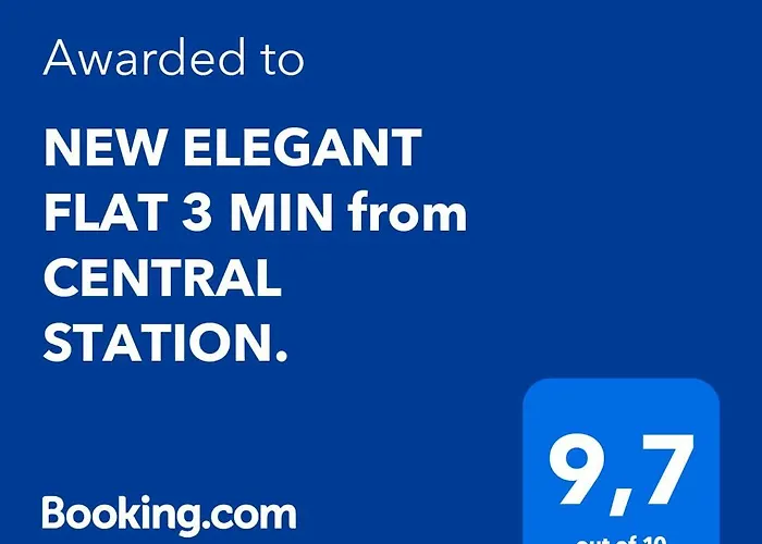 New Elegant Flat 3 Min From Station. *