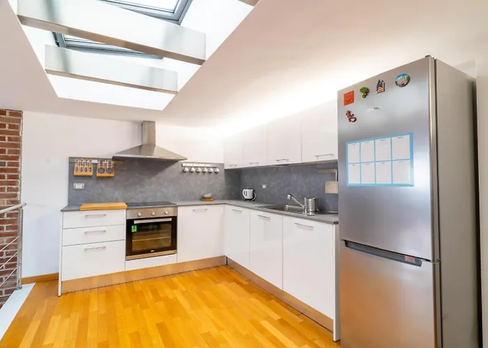 아파트 Artist's Nest - Loft Con Patio Esclusivo *