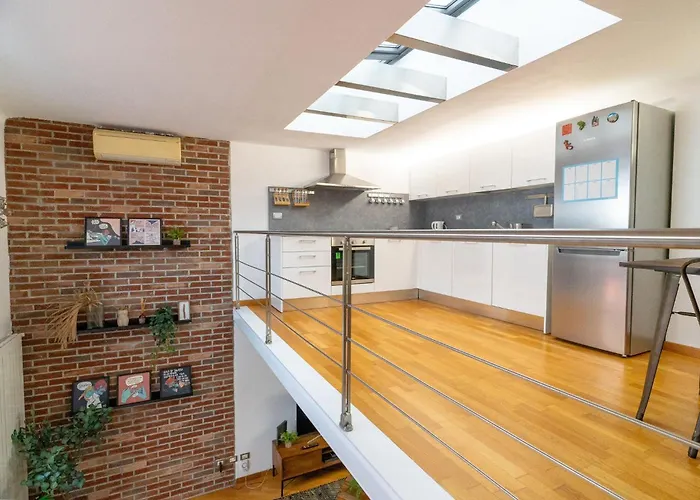 Artist's Nest - Loft Con Patio Esclusivo Apartament *