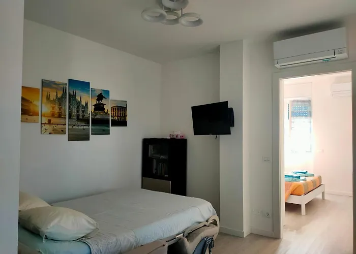 Bilocale Metro 4 - Linate Airport E Duomo 10 Min Mailand